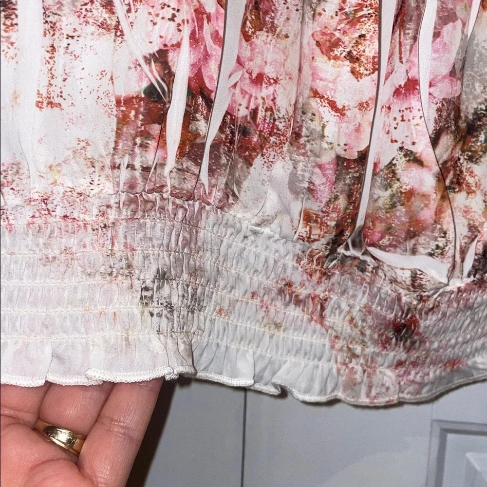 Christopher & Banks Sheer Blouse - Picture 6 of 10